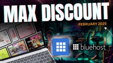 The Biggest Bluehost Discount Code 2025 - MAX DISCOUNT!