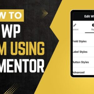 How To Add New Form Using Elementor In WordPress