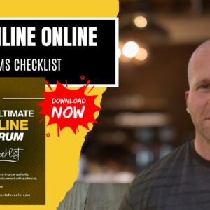 The Ultimate Online Forums Checklist